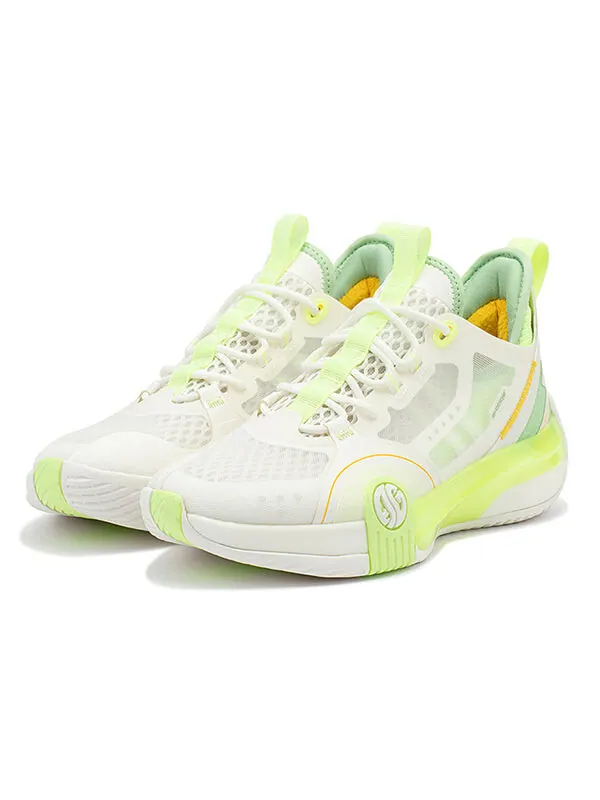 Кроссовки aaron gordon x zen 3 se 'mojito' 361 Degrees — изображение 4 из 4, белый/зеленый/желтый