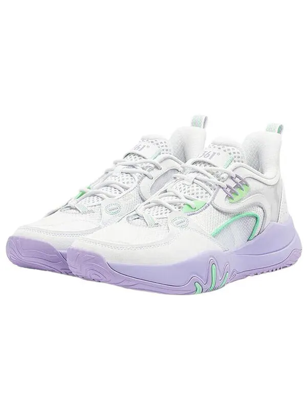 Кроссовки lava 'white purple' 361 Degrees — изображение 3 из 4, белый/фиолетовый/зеленый