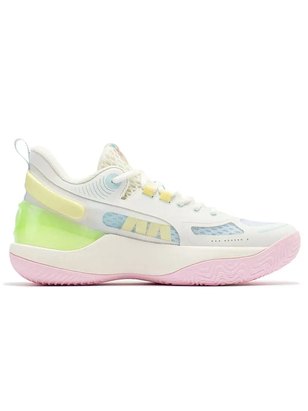 Кроссовки ag explode aaron gordon 'clear sky' 361 Degrees — изображение 2 из 4, белый/розовый/зеленый