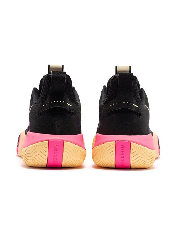 Кроссовки ag pull up aaron gordon 'california sunset' 361 Degrees — изображение 3 из 4, черный/желтый/розовый
