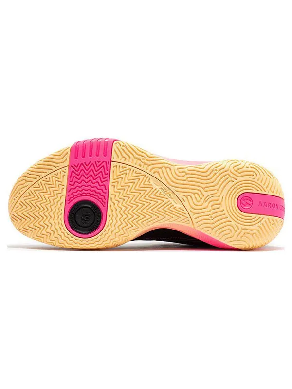 Кроссовки ag pull up aaron gordon 'california sunset' 361 Degrees — изображение 4 из 4, черный/желтый/розовый