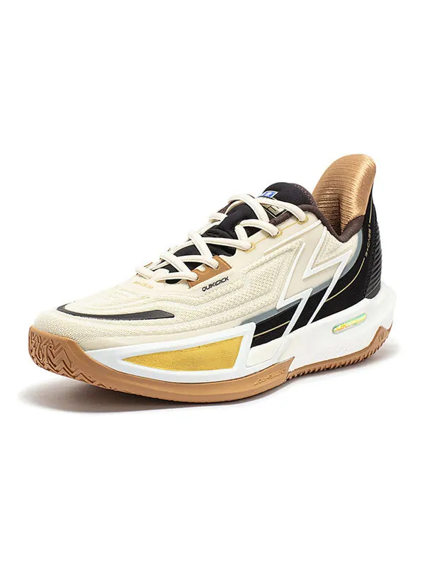 Кроссовки big3 4.0 quick pro 'cream yellow black' 361 Degrees — изображение 2 из 4, кремовый/черный/белый