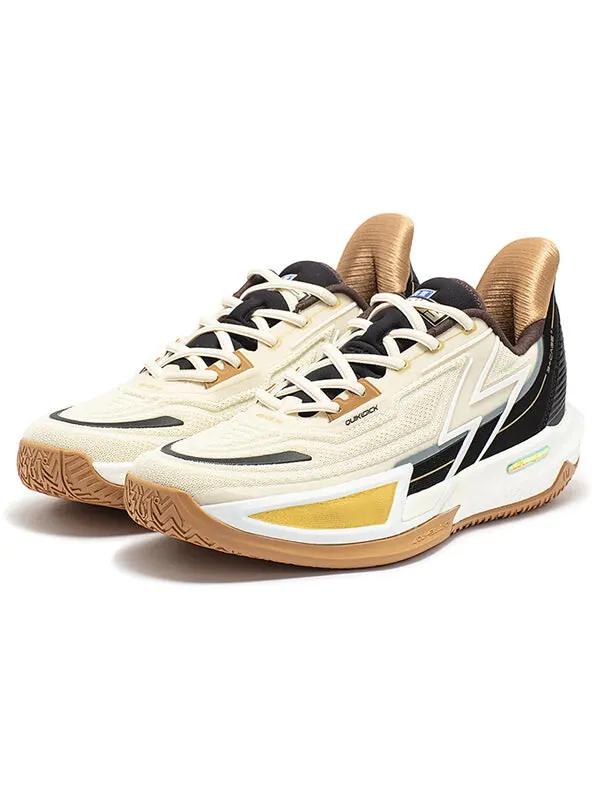 Кроссовки big3 4.0 quick pro 'cream yellow black' 361 Degrees — изображение 3 из 4, кремовый/черный/белый