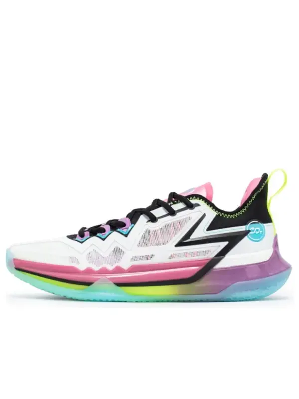 Кроссовки big3 future 'white multicolor' 361 Degrees — изображение 1 из 3, белый/розовый/синий
