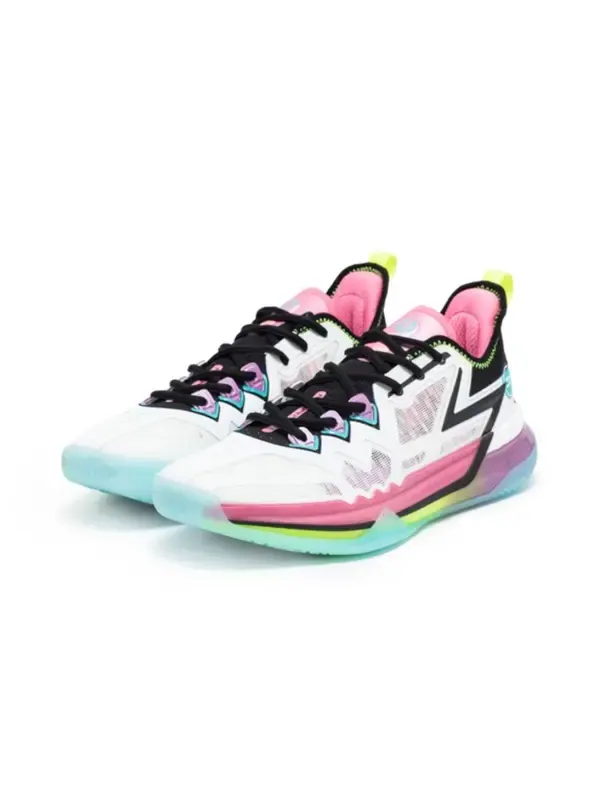 Кроссовки big3 future 'white multicolor' 361 Degrees — изображение 3 из 3, белый/розовый/синий