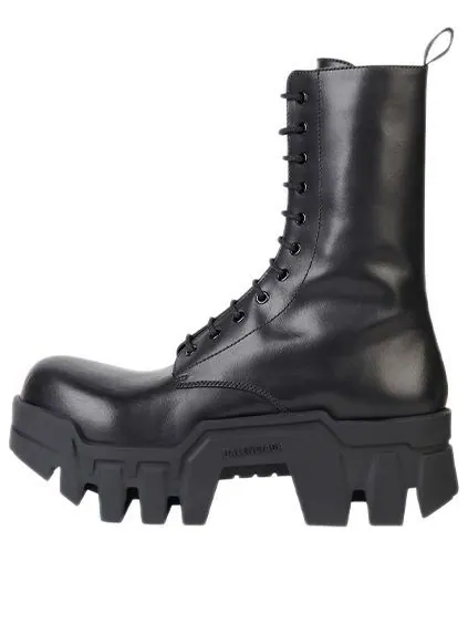Ботинки Balenciaga Bulldozer Lace-Up — изображение 1 из 6, черный