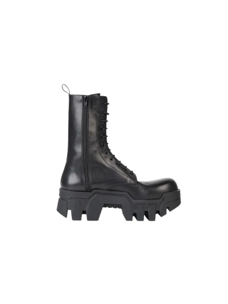 Ботинки Balenciaga Bulldozer Lace-Up — изображение 2 из 6, черный