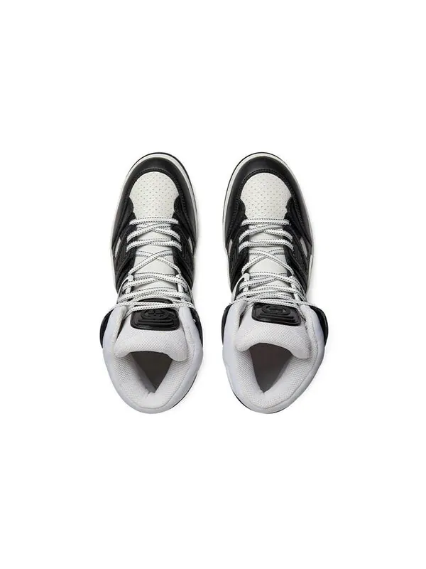 Кроссовки basket high 'black white' Gucci — изображение 3 из 4, черный/белый
