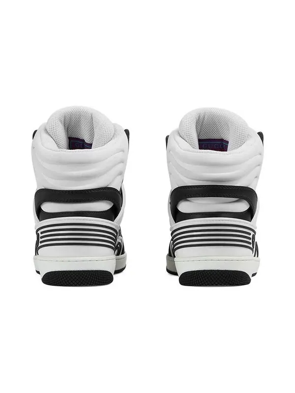 Кроссовки basket high 'black white' Gucci — изображение 4 из 4, черный/белый