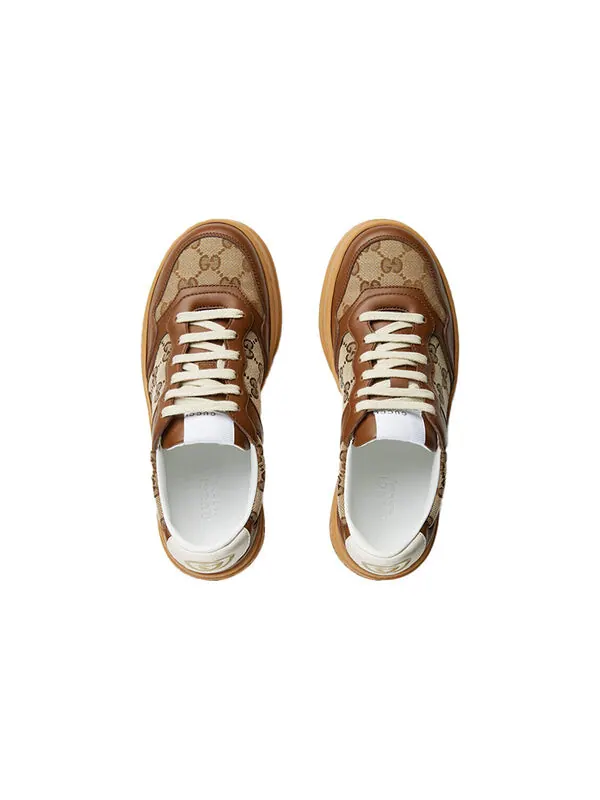 Кроссовки gg sneaker 'beige' Gucci — изображение 3 из 4, бежевый