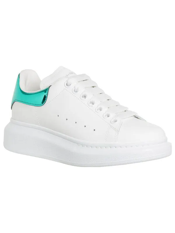 Кроссовки oversized sneaker 'white emerald' Alexander Mcqueen — изображение 2 из 4, белый