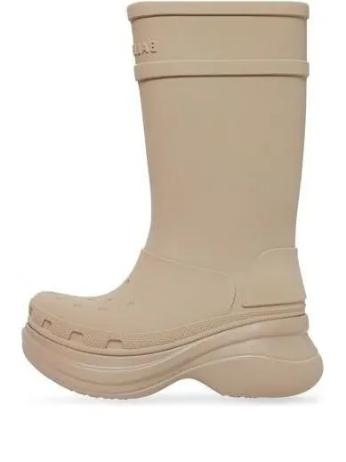 Кроссовки crocs x boots 'beige' Balenciaga — изображение 1 из 4, бежевый
