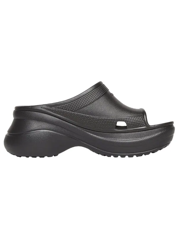 Сандалии x crocs pool slide sandals 'black' Balenciaga — изображение 2 из 4, черный