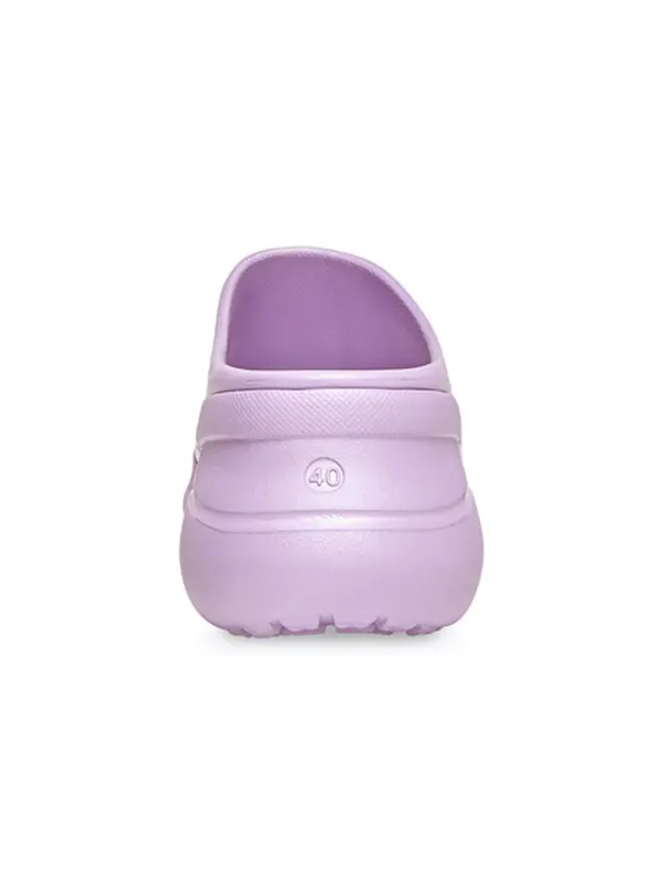 Тапочки x crocs pool slides 'light purple' Balenciaga — изображение 4 из 4, светлый фиолетовый