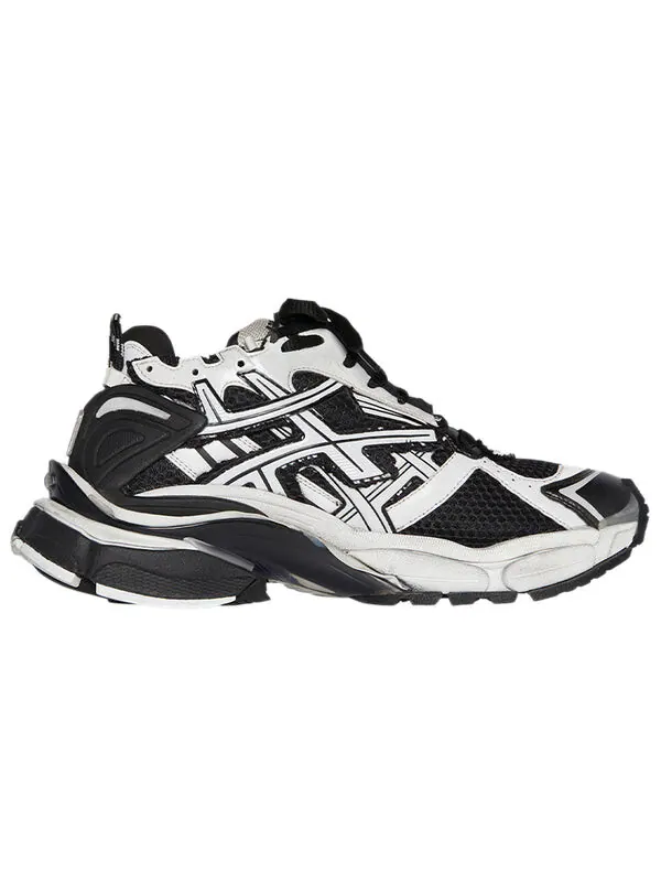 Кроссовки runner 'white black white' Balenciaga — изображение 2 из 4, черный/белый