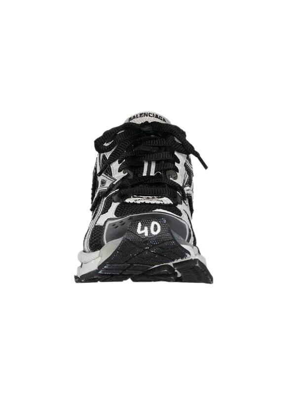 Кроссовки runner 'white black white' Balenciaga — изображение 3 из 4, черный/белый
