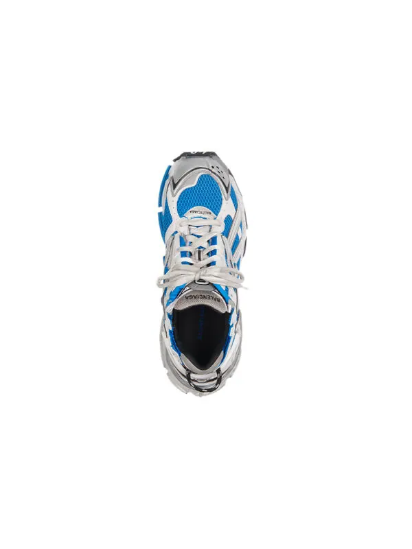 Кроссовки runner sneakers 'white blue mesh and nylon' Balenciaga — изображение 4 из 4, серый