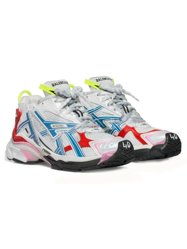 Кроссовки runner sneakers 'worn out white blue red mesh and nylon' Balenciaga — изображение 2 из 4
