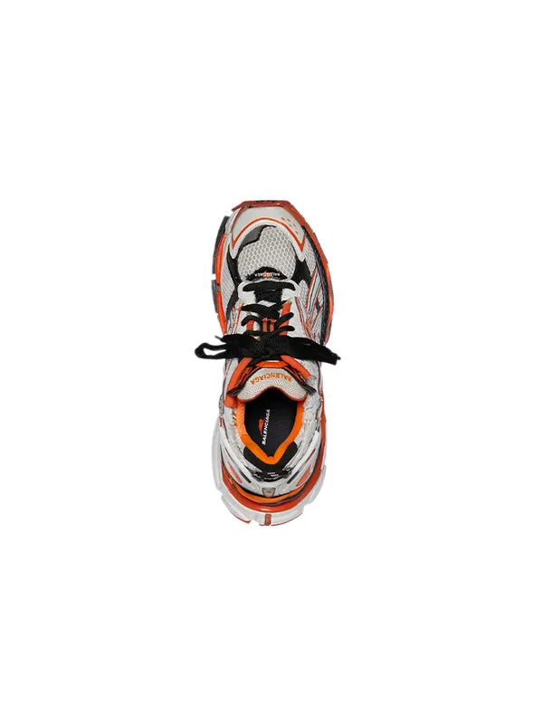 Кроссовки runner 'white orange' Balenciaga — изображение 4 из 4, белый/черный/оранжевый