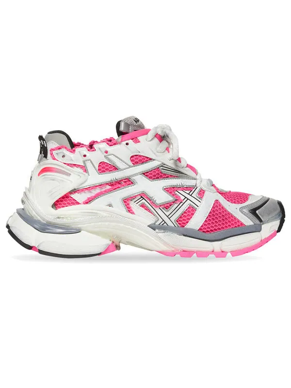 Кроссовки runner sneakers 'white pink grey mesh and nylon' Balenciaga — изображение 2 из 4