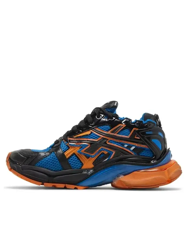 Кроссовки runner sneakers 'blue orange black mesh and nylon' Balenciaga — изображение 1 из 4