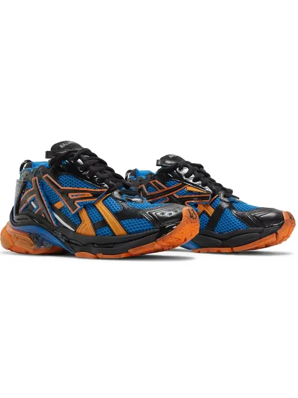 Кроссовки runner sneakers 'blue orange black mesh and nylon' Balenciaga — изображение 3 из 4