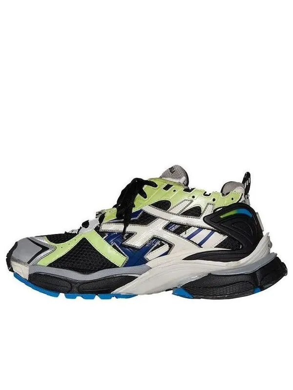 Кроссовки runner sneaker 'grey blue green' Balenciaga — изображение 1 из 4, серый