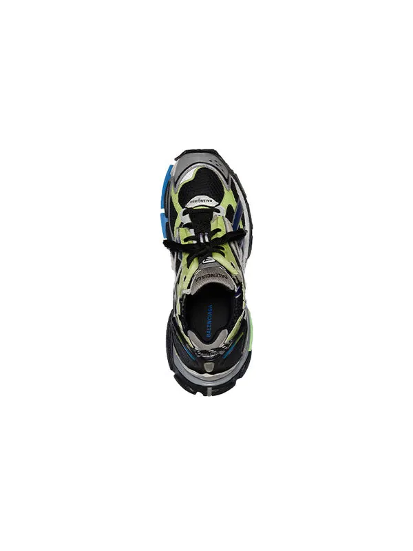 Кроссовки runner sneaker 'grey blue green' Balenciaga — изображение 4 из 4, серый