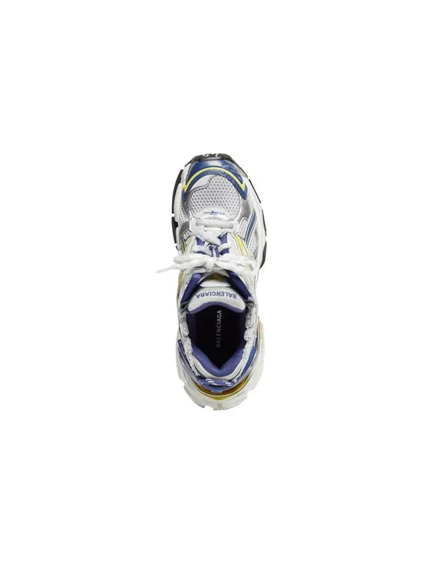 Кроссовки runner sneakers 'white blue yellow mesh and nylon' Balenciaga — изображение 3 из 4