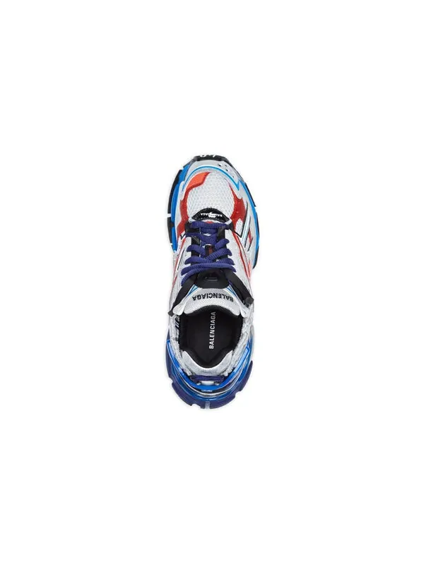 Кроссовки runner sneakers 'grey blue red mesh and nylon' Balenciaga — изображение 2 из 4