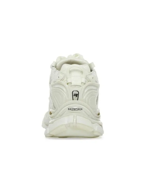 Кроссовки runner sneakers 'white mesh and nylon' Balenciaga — изображение 4 из 4, белый/черный