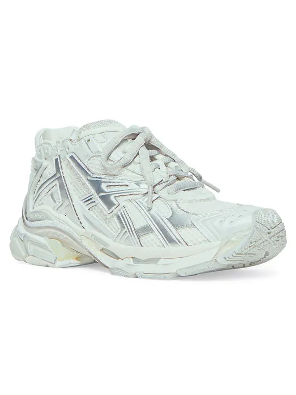 Кроссовки runner 'white silver' Balenciaga — изображение 4 из 4, белый/серый/серебристый