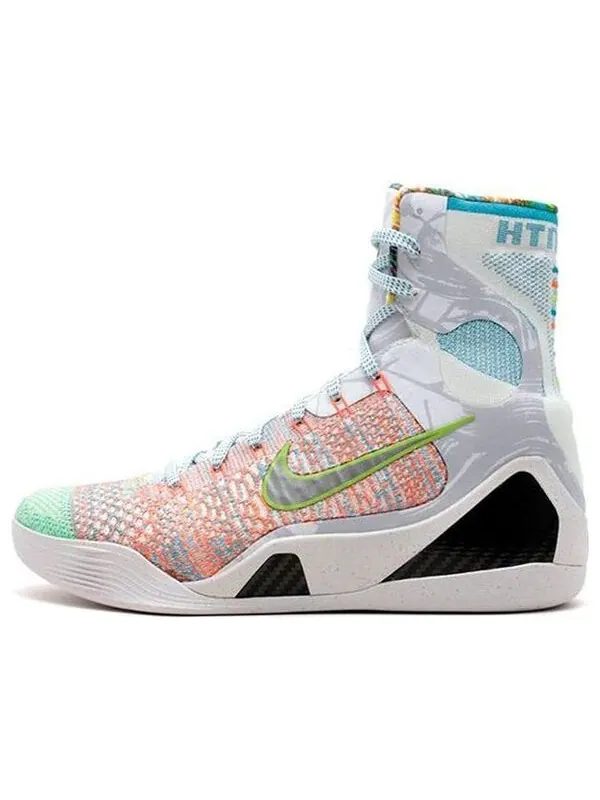 Кроссовки kobe 9 elite premium Nike — изображение 1 из 4, серый/серебристый/синий