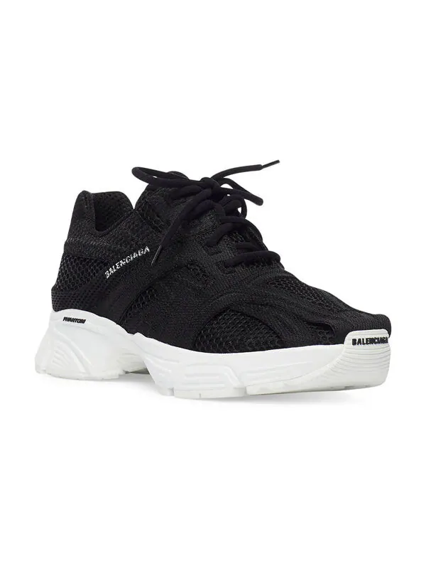 Кроссовки phantom sneakers 'black mesh' Balenciaga — изображение 2 из 4, черный/белый