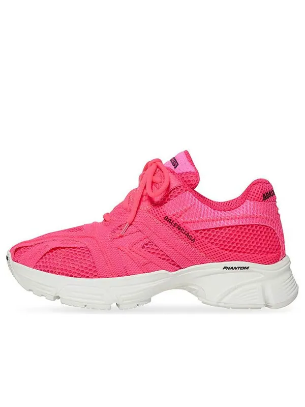 Кроссовки phantom sneakers 'fluorescent pink mesh' Balenciaga — изображение 1 из 4, розовый/белый/черный