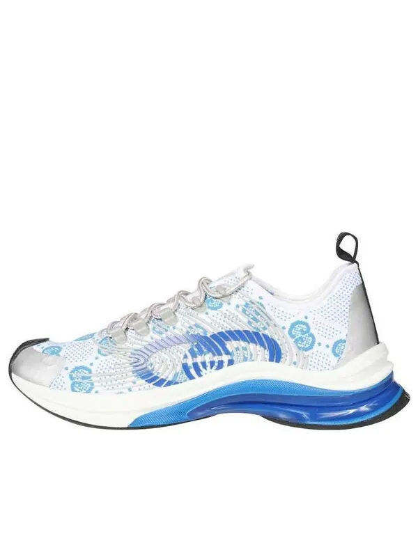 Кроссовки run sneaker 'white blue' Gucci — изображение 1 из 4, белый/синий