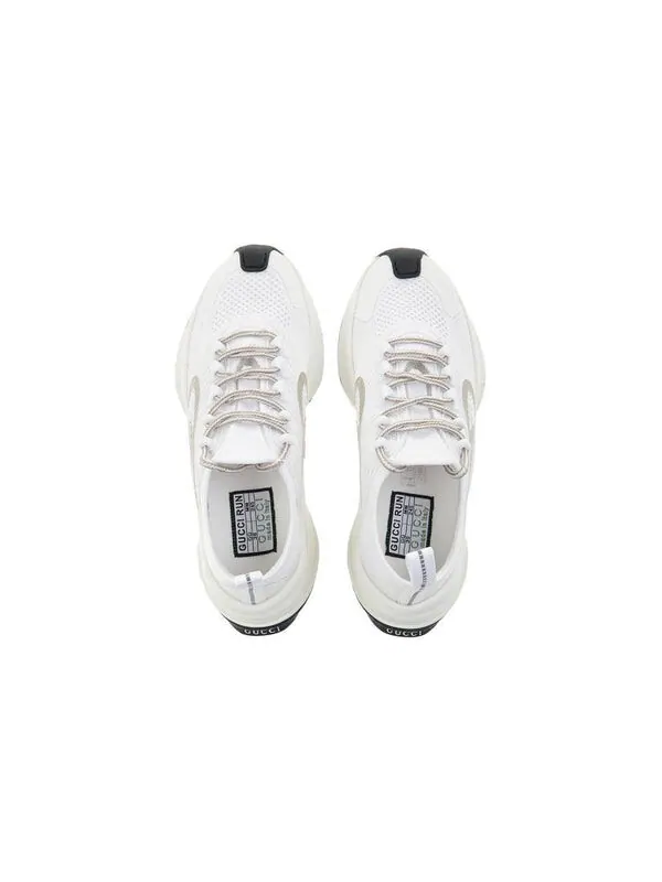 Кроссовки run sneaker 'white' Gucci — изображение 4 из 4, белый