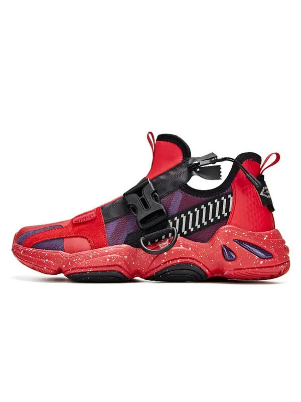 Кроссовки x gundam zaku ii casual shoes 'red black' 361 Degrees — изображение 2 из 4, красный/черный