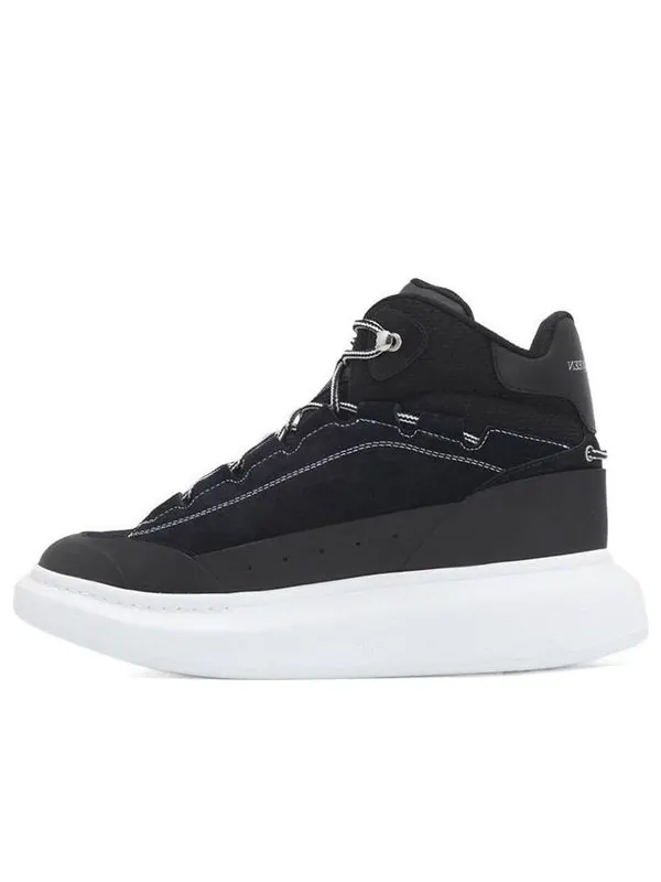 Кроссовки larry high-top sneakers 'black white' Alexander Mcqueen — изображение 1 из 4, черный/белый