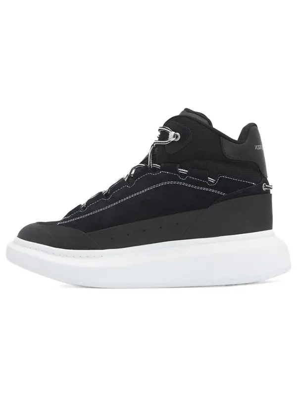 Кроссовки larry high-top sneakers 'black white' Alexander Mcqueen — изображение 2 из 4, черный/белый