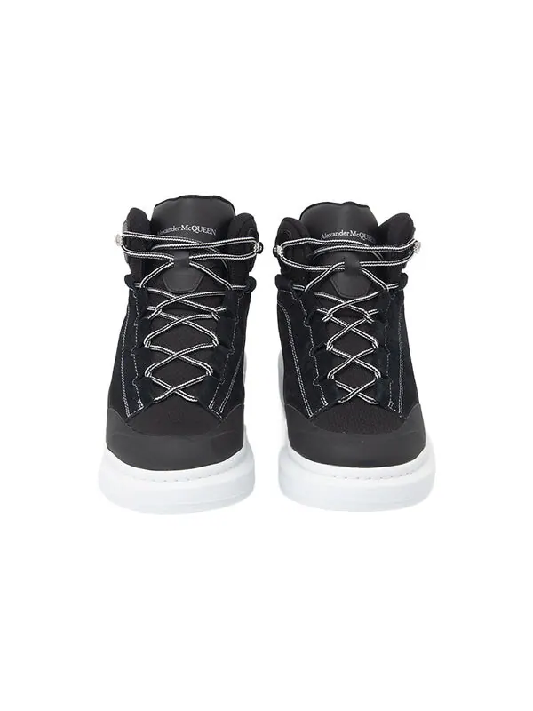 Кроссовки larry high-top sneakers 'black white' Alexander Mcqueen — изображение 4 из 4, черный/белый