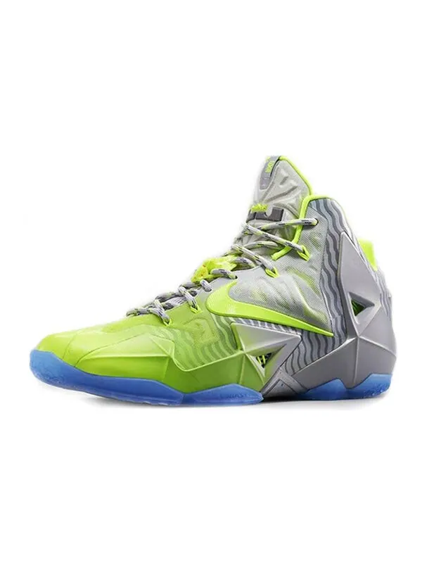 Кроссовки леброн 11 Nike — изображение 2 из 3, серый/синий