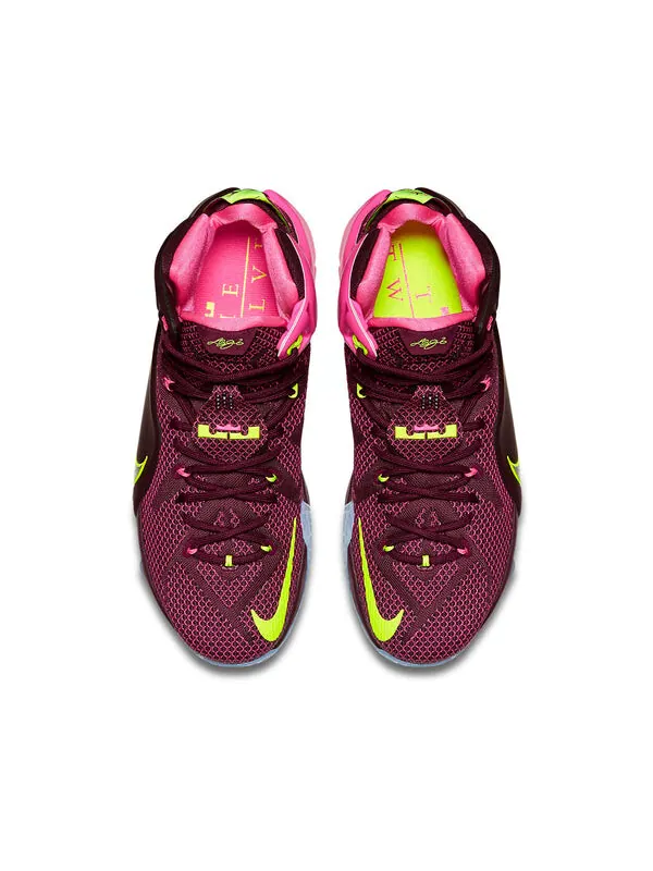 Кроссовки леброн 12 Nike — изображение 2 из 4, фиолетовый