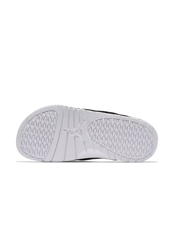 Тапочки hydro 13 retro slide 'white red black' Air Jordan — изображение 4 из 4, белый