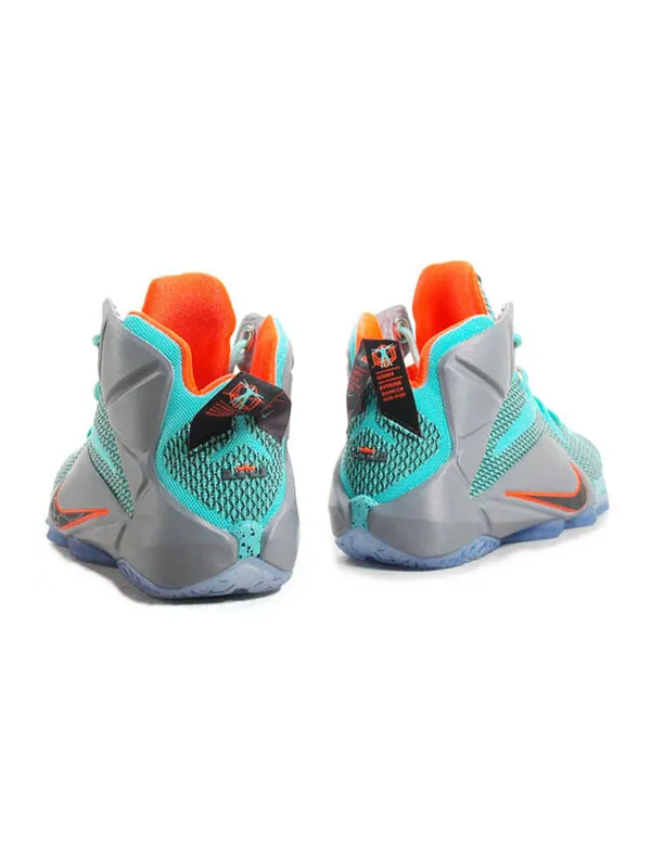 Кроссовки леброн 12 Nike — изображение 3 из 4, светлый синий/серый