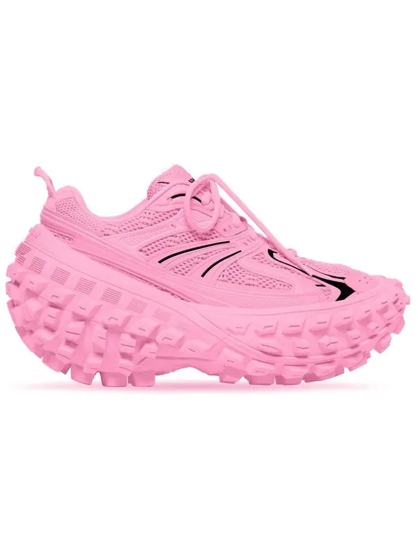 Кроссовки defender 'hot pink' Balenciaga — изображение 2 из 4, розовый