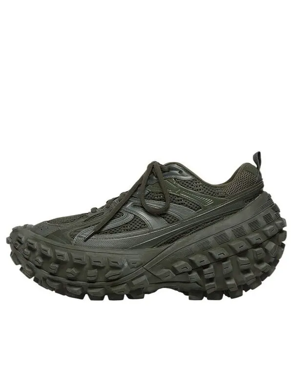 Кроссовки defender sneaker 'dark green' Balenciaga — изображение 1 из 4, темный зеленый