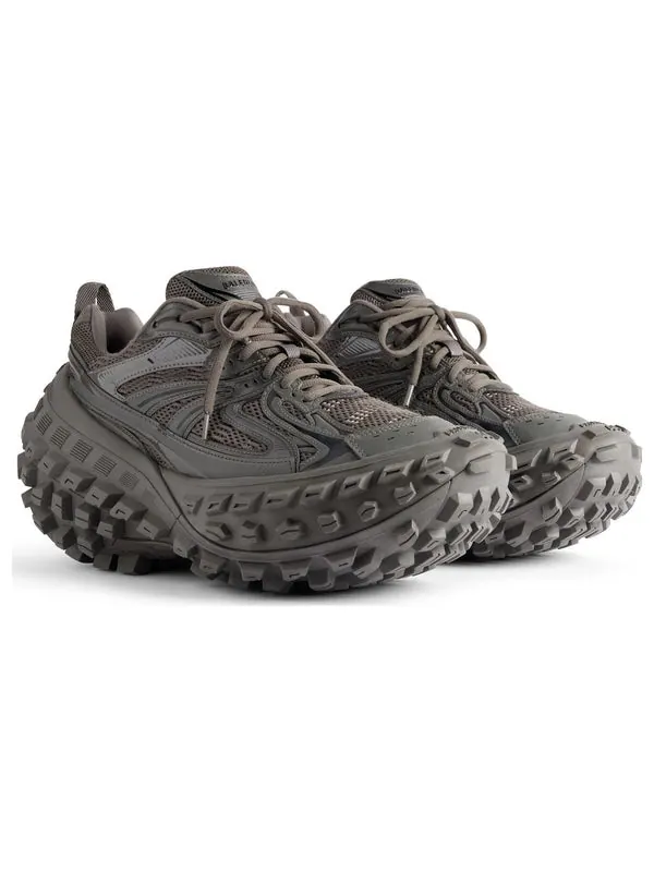 Кроссовки bouncer sneakers 'grey mesh and nylon' Balenciaga — изображение 3 из 4, серый