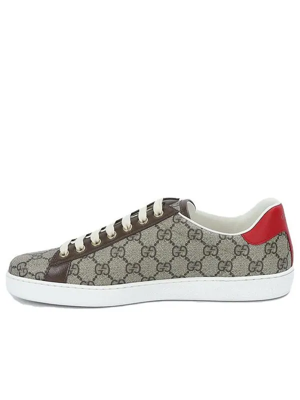 Кроссовки ace 'tiger patch' Gucci — изображение 1 из 4, белый/зеленый/красный