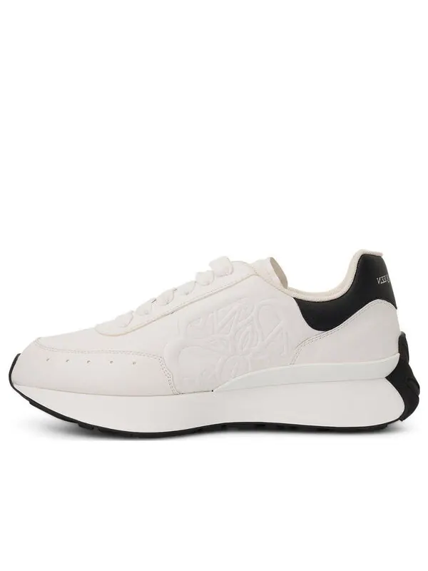 Кроссовки sprint runner 'beige black' Alexander Mcqueen — изображение 1 из 4, бежевый/белый